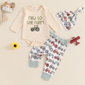 Citgeett Summer Infant Baby Boys Pants Set Long Sleeve Embro