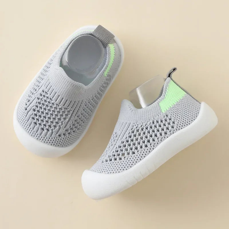 Breathable Knit Mesh Walking Shoes for Kids Spring Summer So