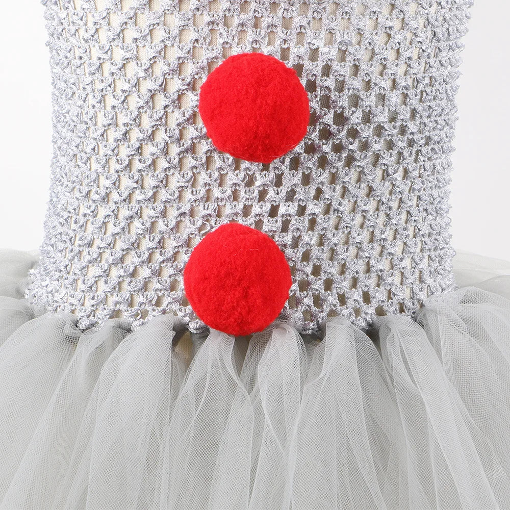 Light-Up Clown Tutu Dress | Halloween Costume
