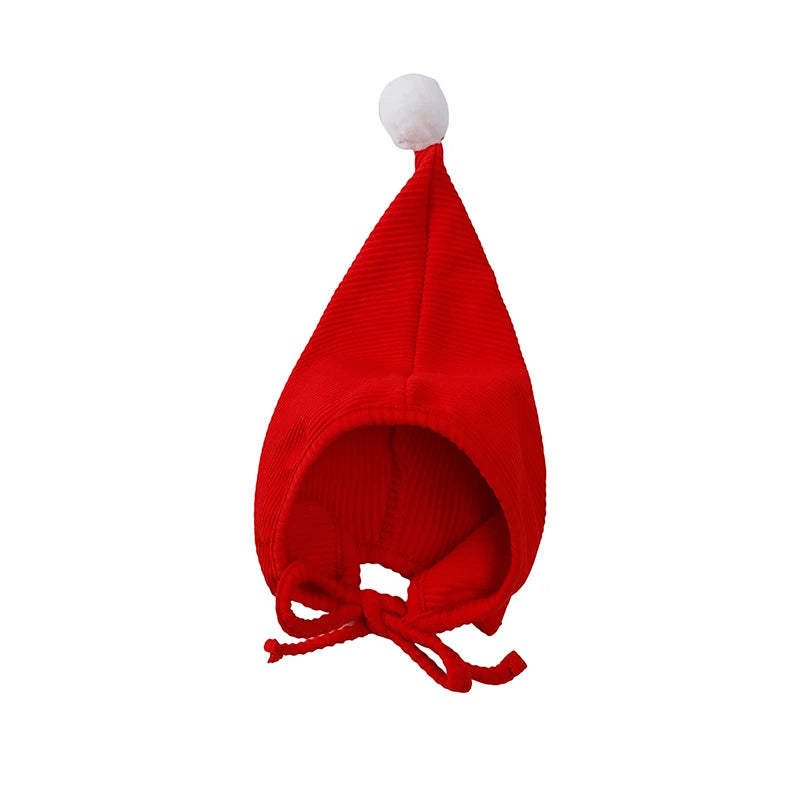 Baby Christmas Knit Outfit with Hat