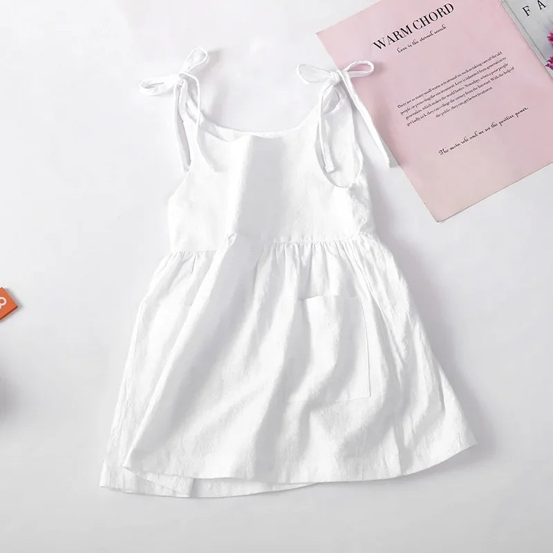 Sleeveless Cotton Sundress for Girls