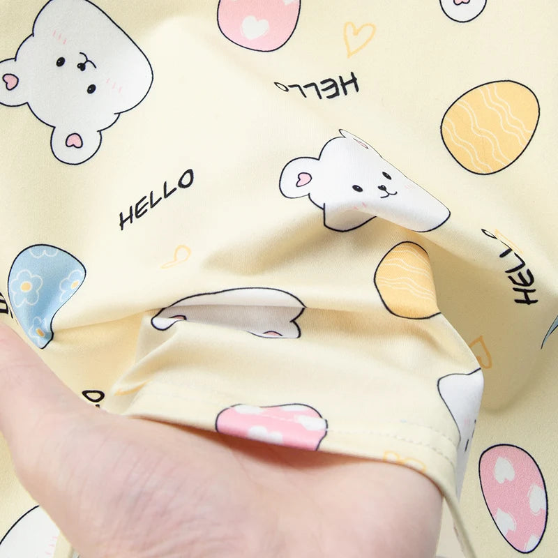 2-piece Summer Children's Comfortable And Versatile Cute Sho