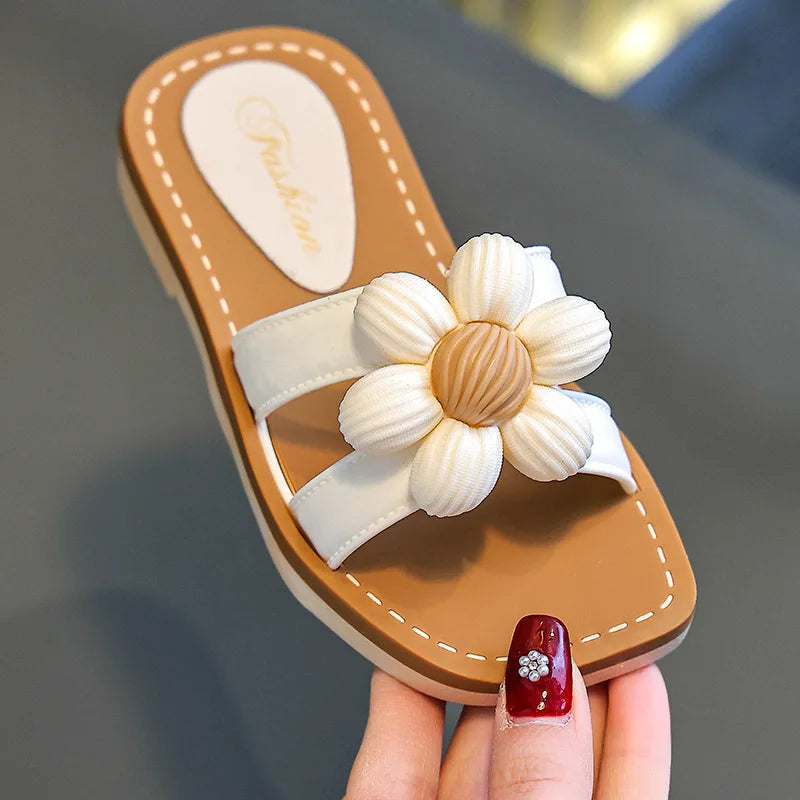 Children Slippers Kids Summer Cartoon Beach Shoes Girls Baby