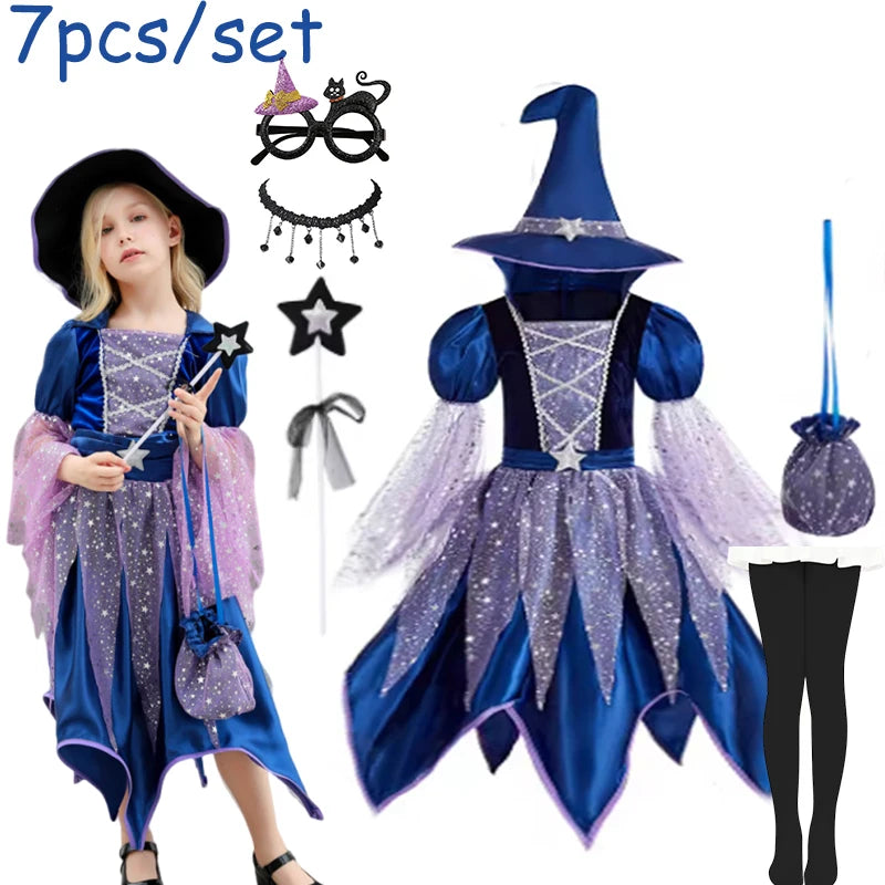 Enchanted Witch Fancy Dress Costume & Accessories