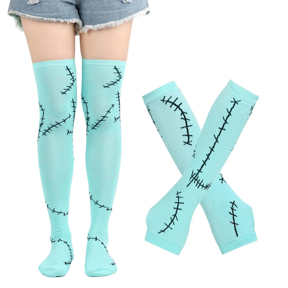 Jack & Sally Nightmare Costume Set