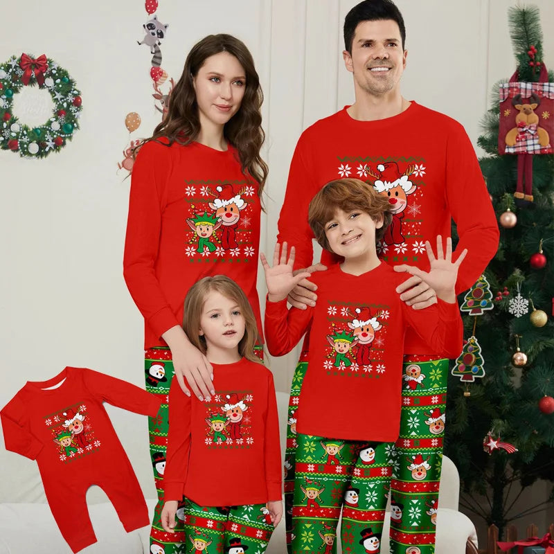 Christmas Family Matching Pyjamas Set