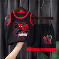 Boys Cartoon Vest & Shorts Set