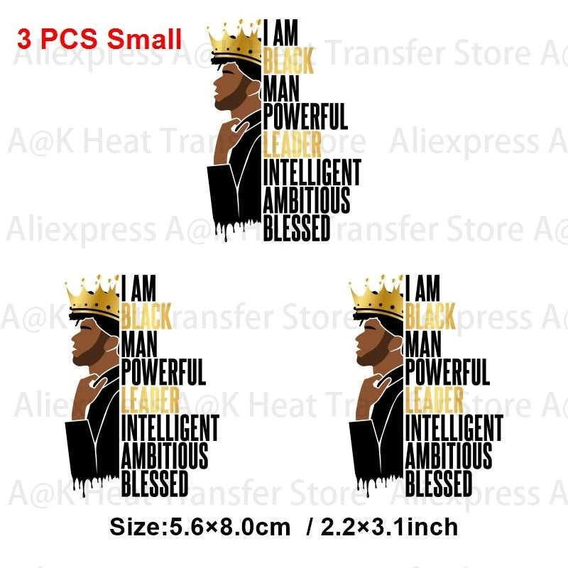 Juneteenth Iron-On Patches – Cultural Pride Set