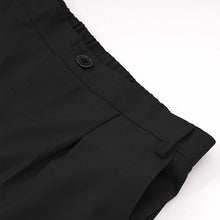 Load image into Gallery viewer, Kids Pants Boys Black School Uniforms Teenagers Formal Adjus