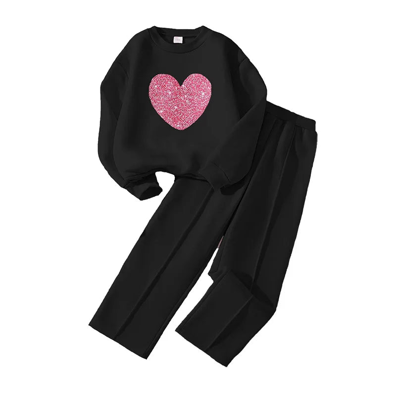 2026 Autumn Winter Kids Tracksuit Children Girls Clothes Swe