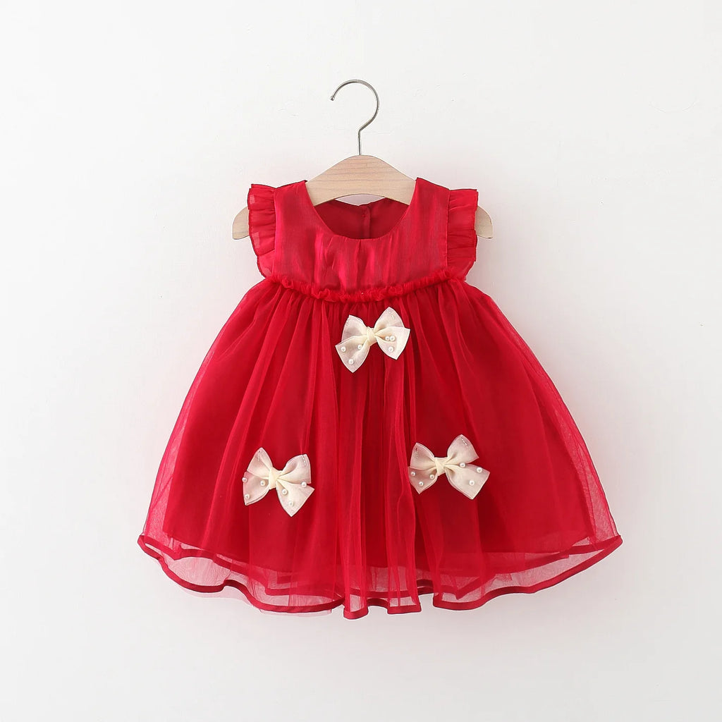 Red Princess Party Dress for Babies & Toddlers