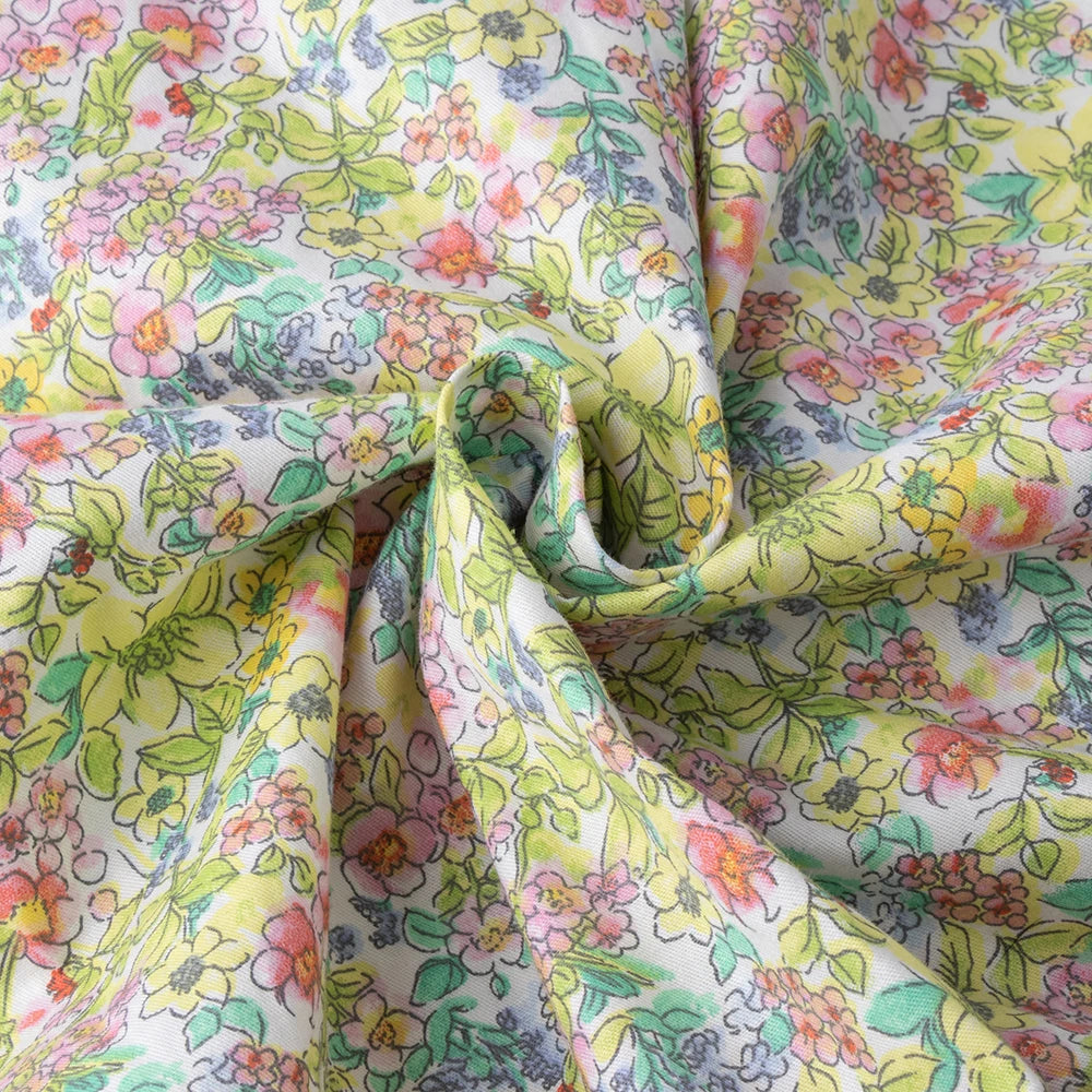 Floral Summer Dress for 1 2 3 4 5 6 Years Girls Smocking Des