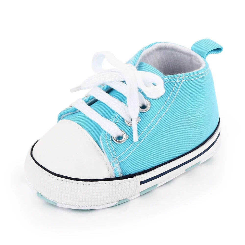 Baby Canvas Classic Sneakers Newborn Print Star Sports Baby