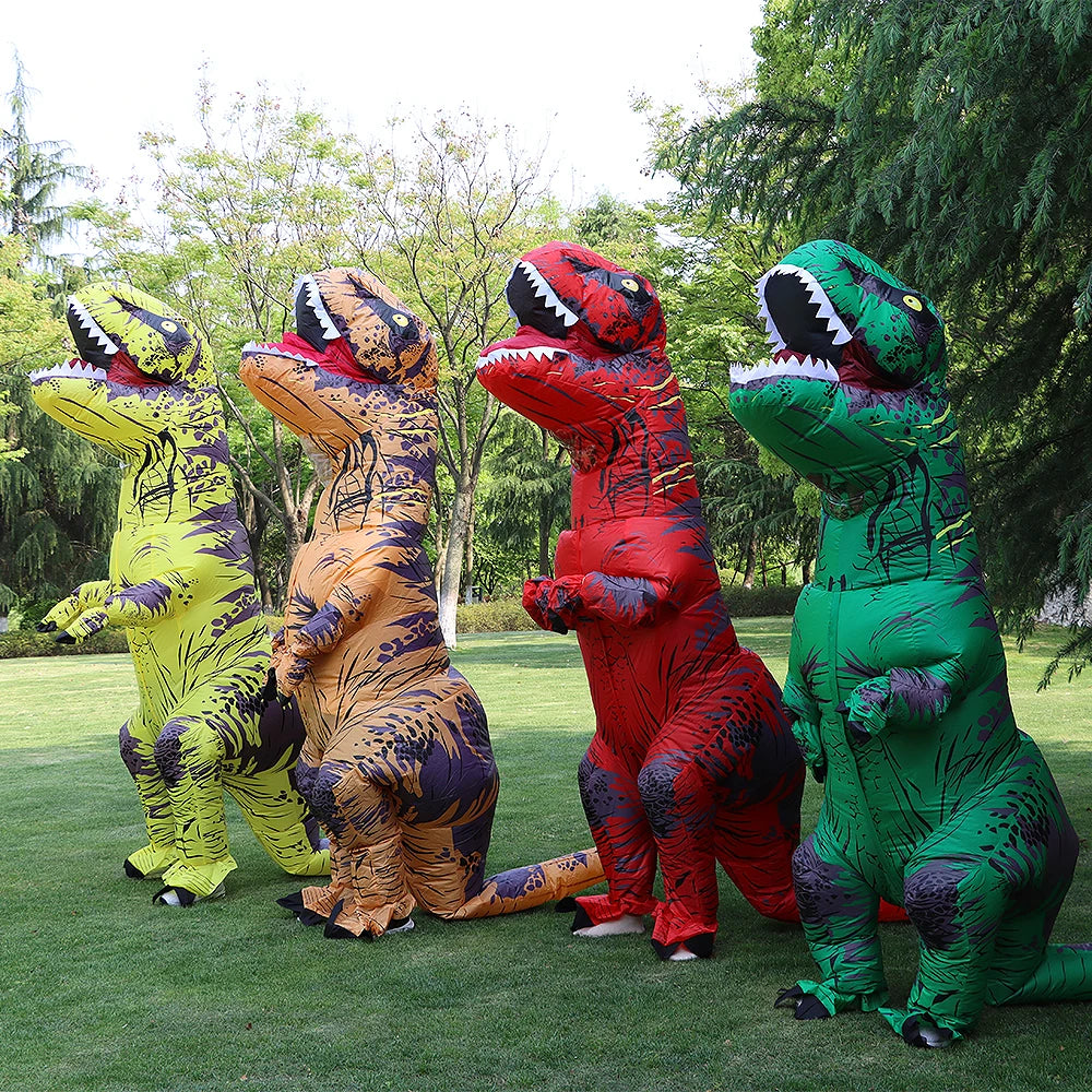 T-rex inflatable uit Tyrannosaurus Dinosaur Costume Child Ki