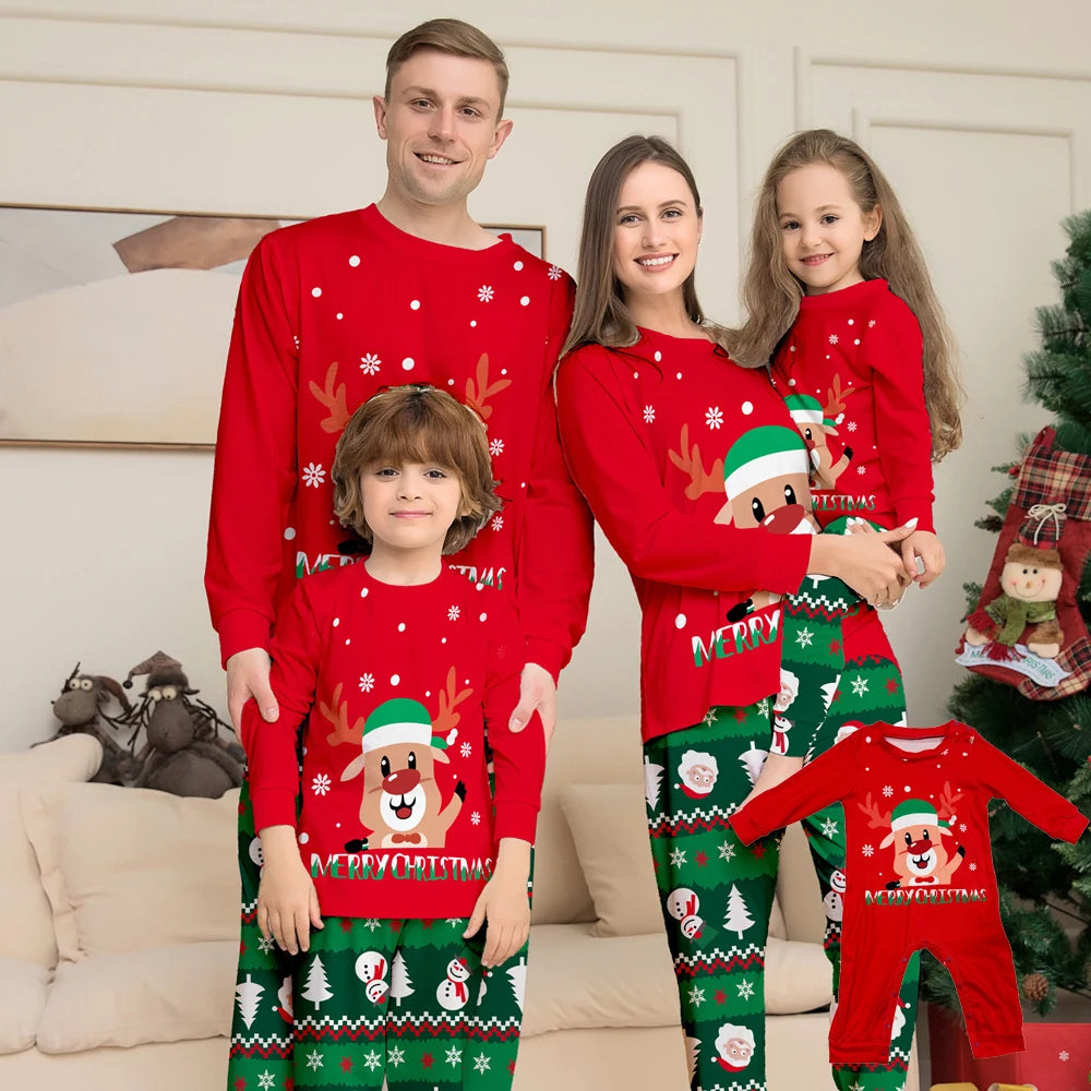 Christmas Family Matching Pyjamas Set