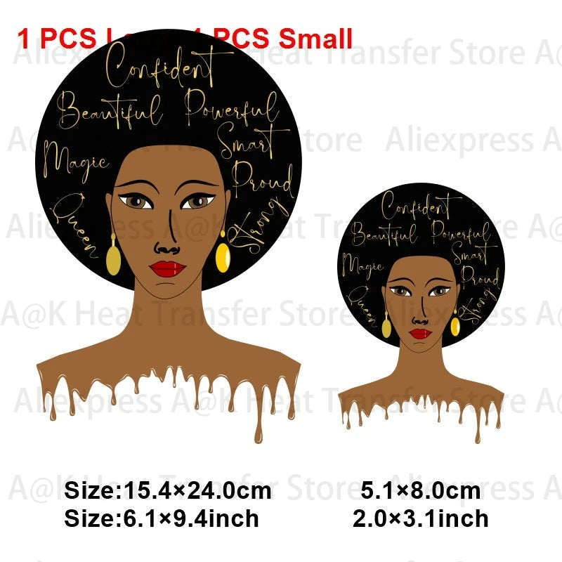 Juneteenth Iron-On Patches – Cultural Pride Set