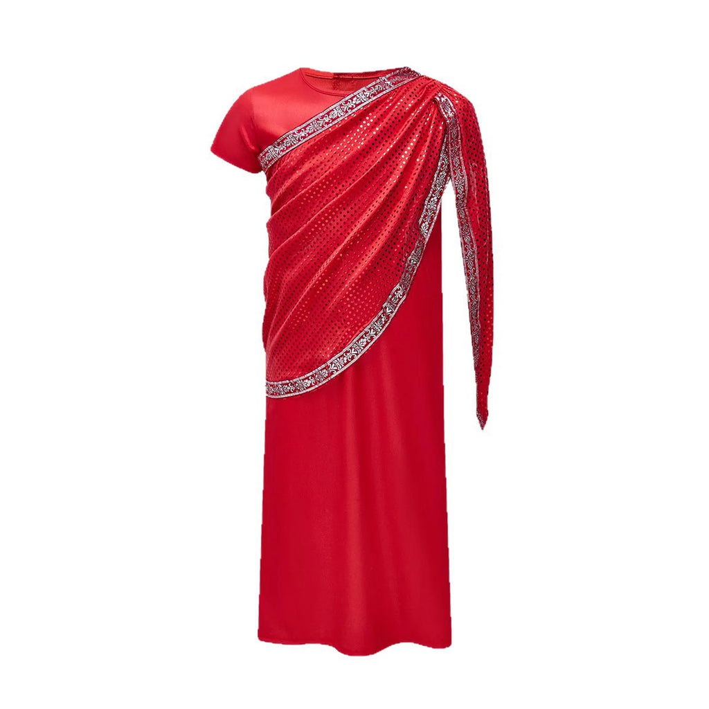 Girls' Indian Traditional Dress – Red