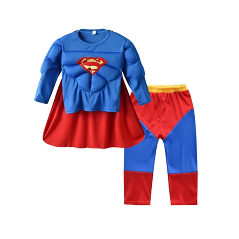 Avengers Superhero Hulk Captain America Cosplay Costume Boys