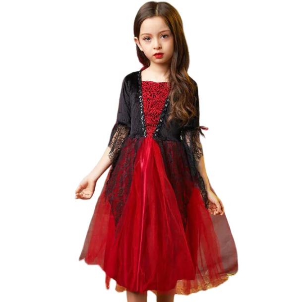 Halloween Costume for Kids Halloween Fantasy Vampire Costume