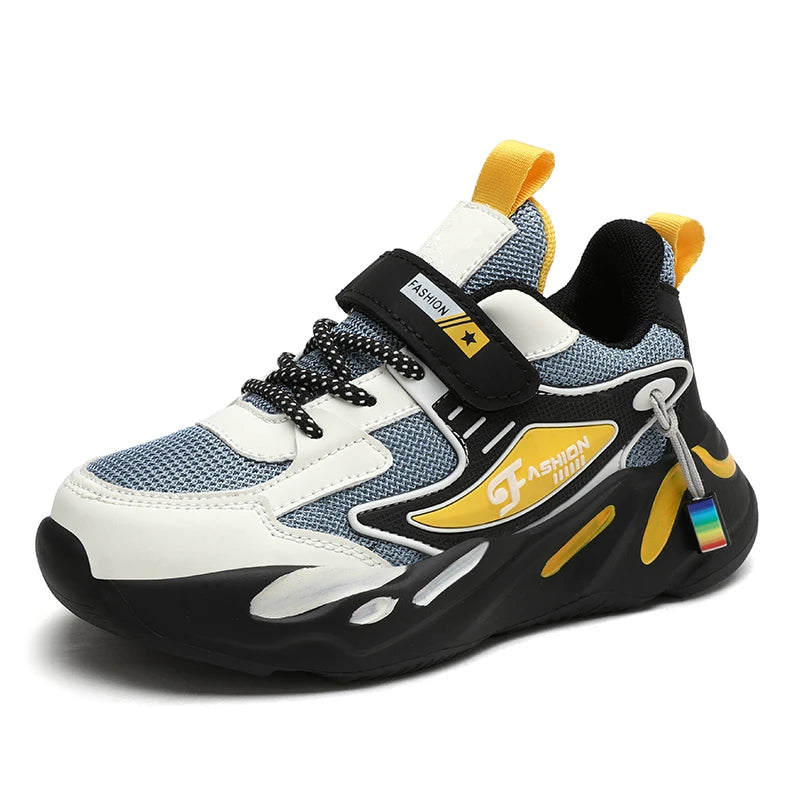 Children Sneakers for Boys Mesh Breathable Running Sports Sh