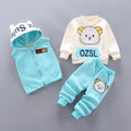 Cosy Fleece Hooded Outfit Set for Toddlers