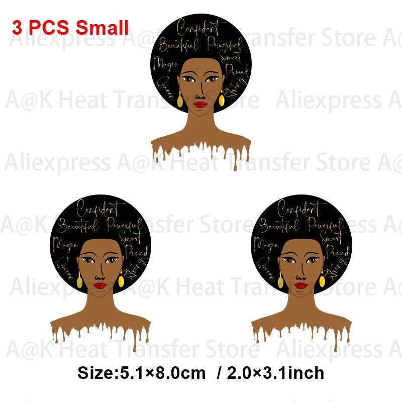 Juneteenth Iron-On Patches – Cultural Pride Set