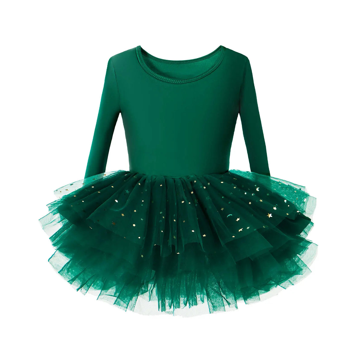 Baby Girl Princess Tutu Dress Long Sleeves Infant Toddler Pu