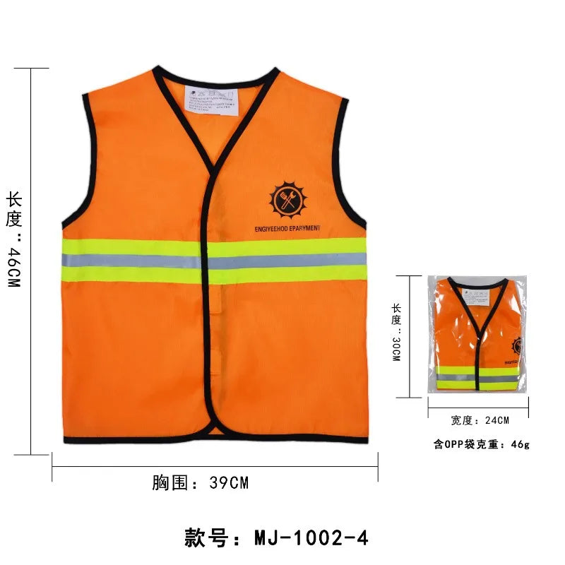 Construction Worker Dress-Up Costume Set