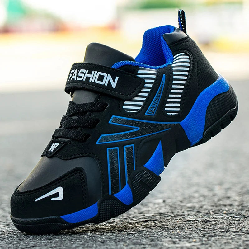 Classic Leather Trainers for Kids | Sizes 10.5-13