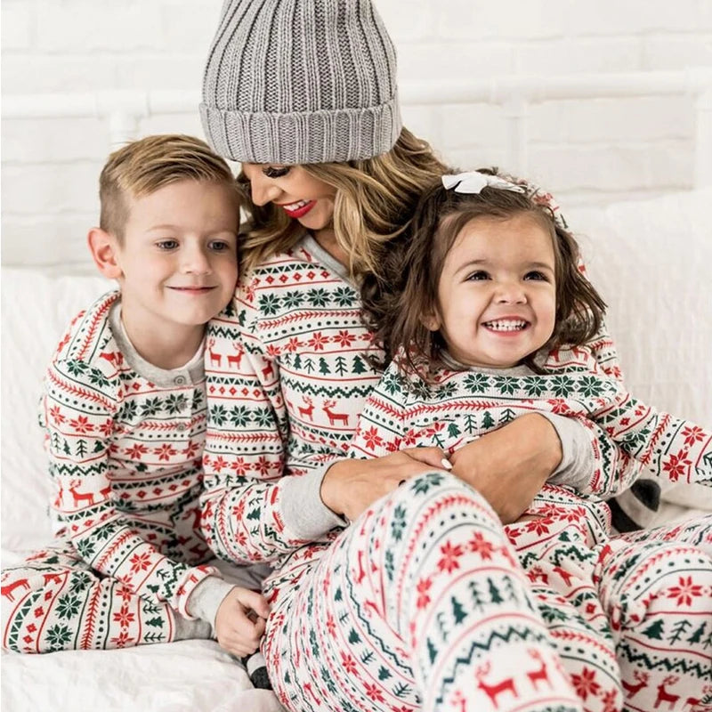Family Matching Christmas Pyjamas Set