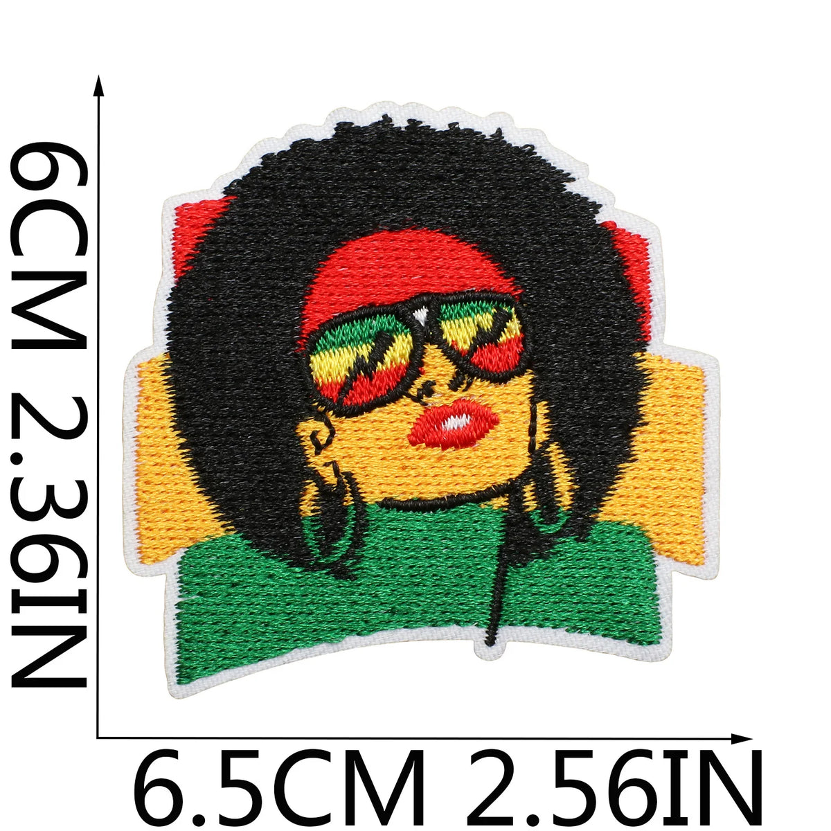 African Heritage Embroidery Patches & Badges