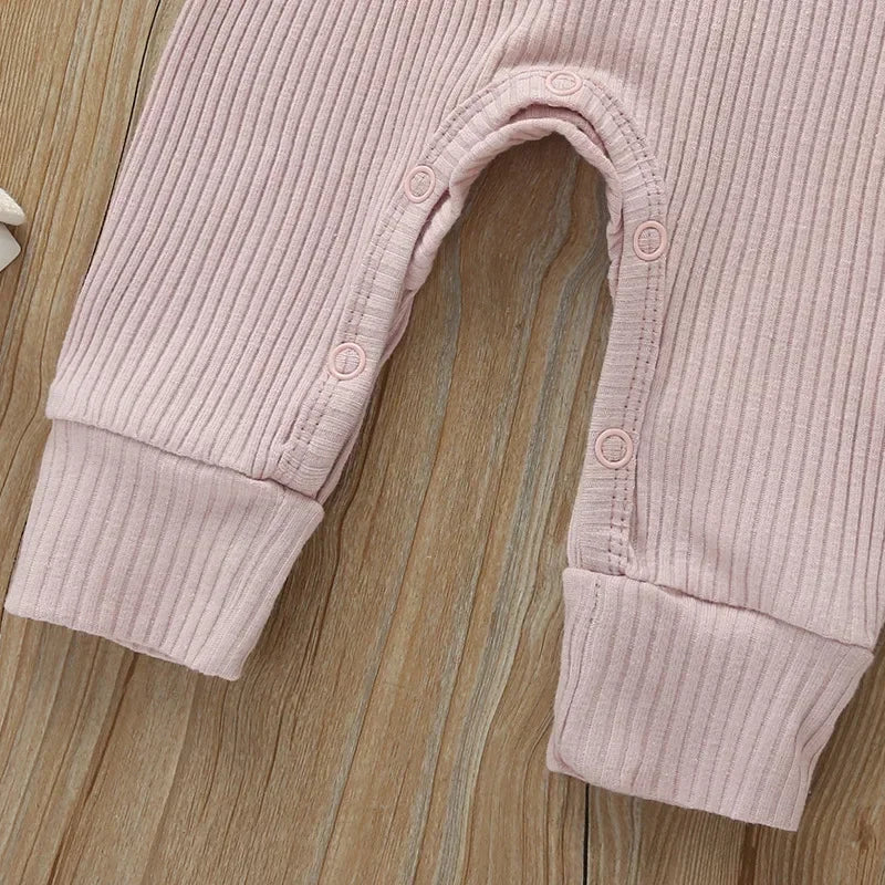Ribbed Cotton Romper – Newborn to 18 months