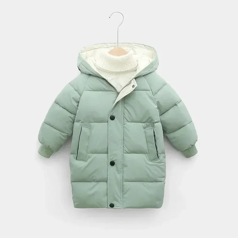 Long Padded Parka Coat | Girls & Boys Winter