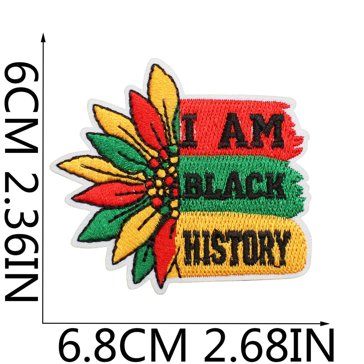 African Heritage Embroidery Patches & Badges