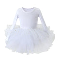 Baby Girl Princess Tutu Dress Long Sleeves Infant Toddler Pu