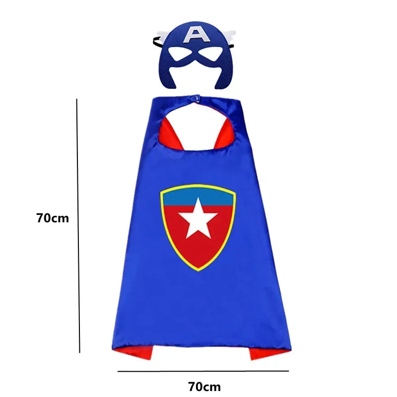 Superhero Capes for Kids, Cool Halloween Costume Cosplay Fes