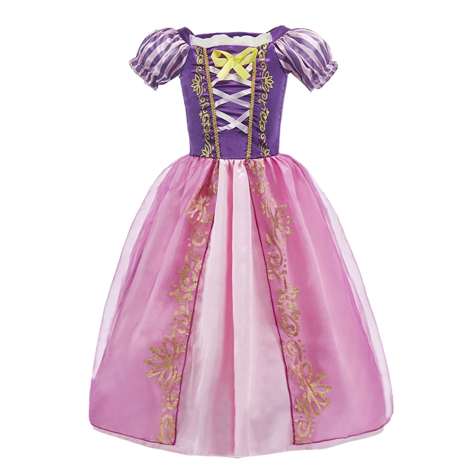 Girls Costume Children Cosplay Princess Dress Kids Halloween
