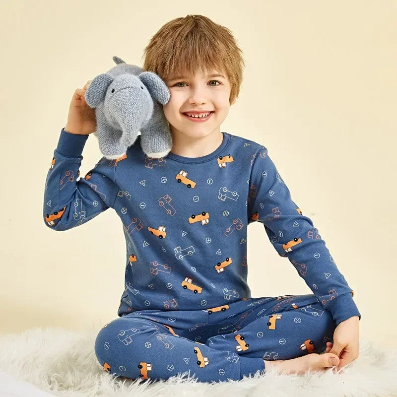 Dinosaur Cotton Pyjamas for Kids 2-14 Years