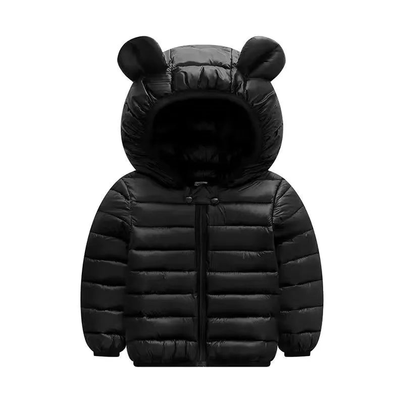 Hooded Lightweight Jackets Children Boys Girls Baby Coats Wi