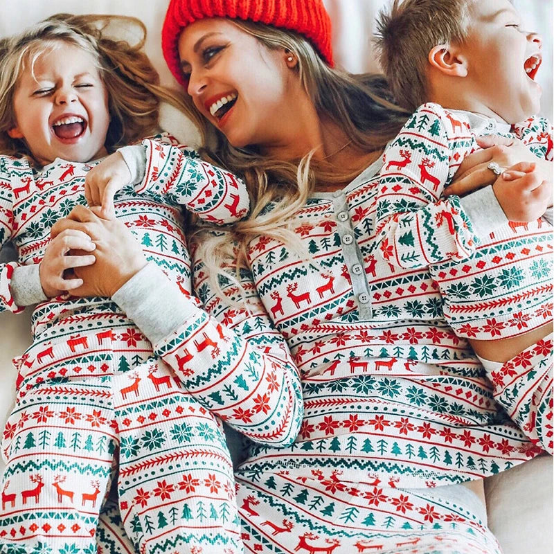 Family Matching Christmas Pyjamas Set