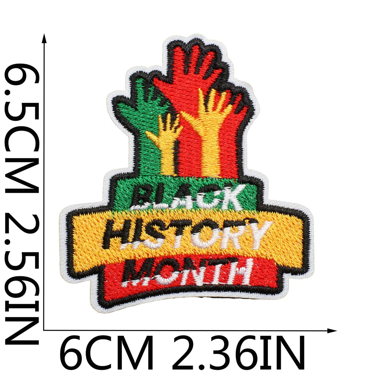 African Heritage Embroidery Patches & Badges