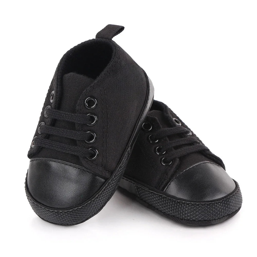 Baby Canvas Classic Sneakers Newborn Print Star Sports Baby