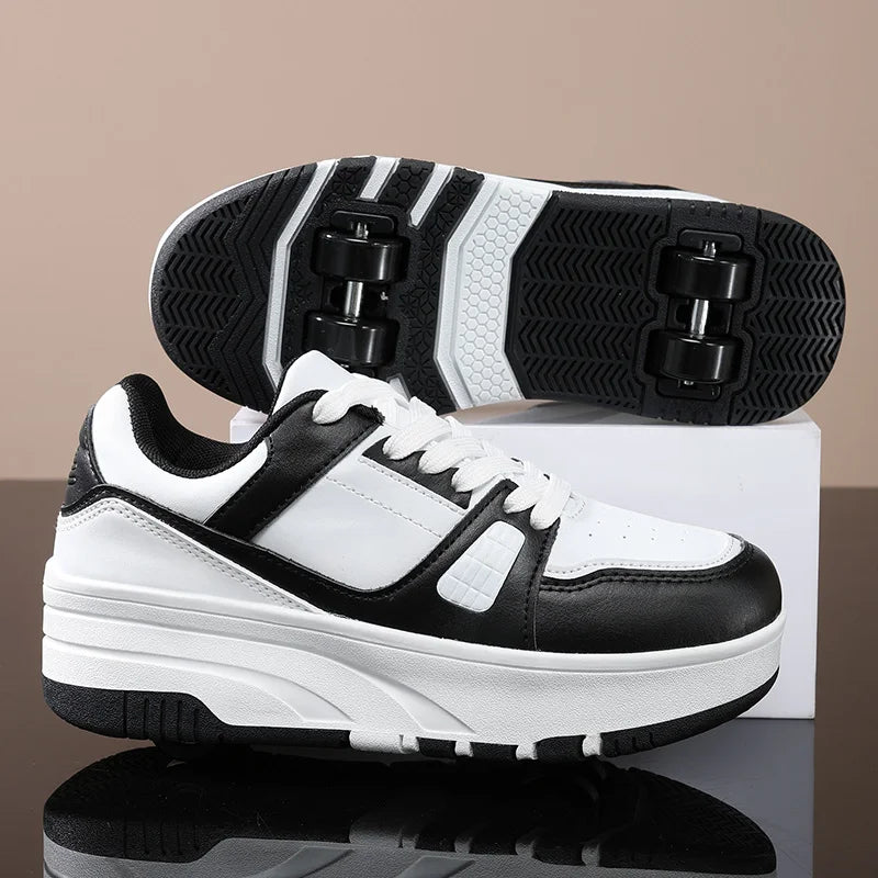 Roller Shoes for Kids – Four-Wheel Heelys Style
