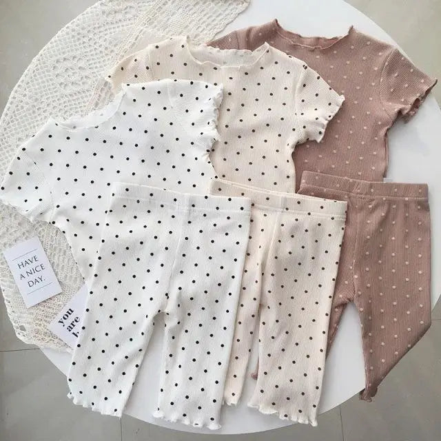 Floral Summer Pyjamas Set | Girls 1-8 Years