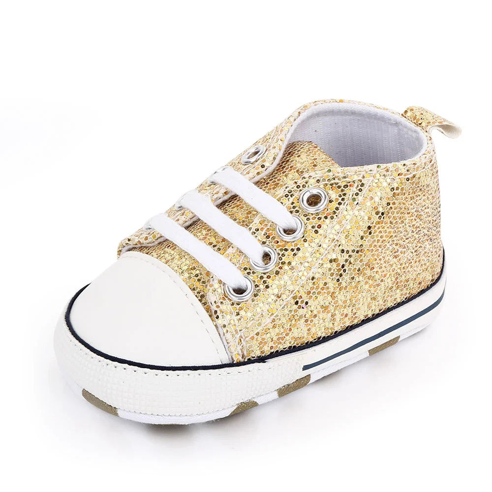 Baby Canvas Classic Sneakers Newborn Print Star Sports Baby