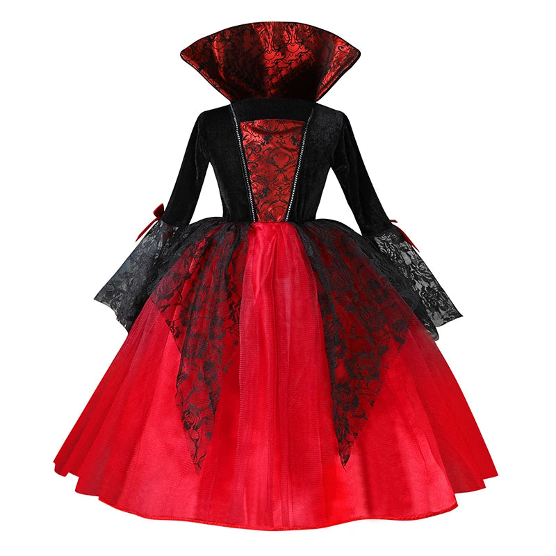 Vampire Dress Costume | Girls Halloween Fancy Dress