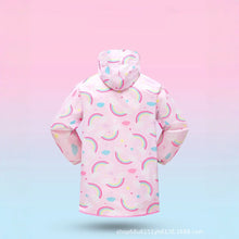 Load image into Gallery viewer, Cute Kids Raincoat - Lightweight &amp; Breathable, Cartoon Car P