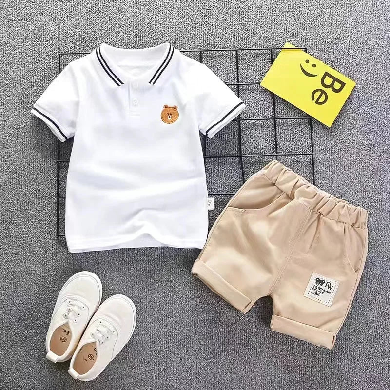 Boys Summer T-Shirt & Shorts Set