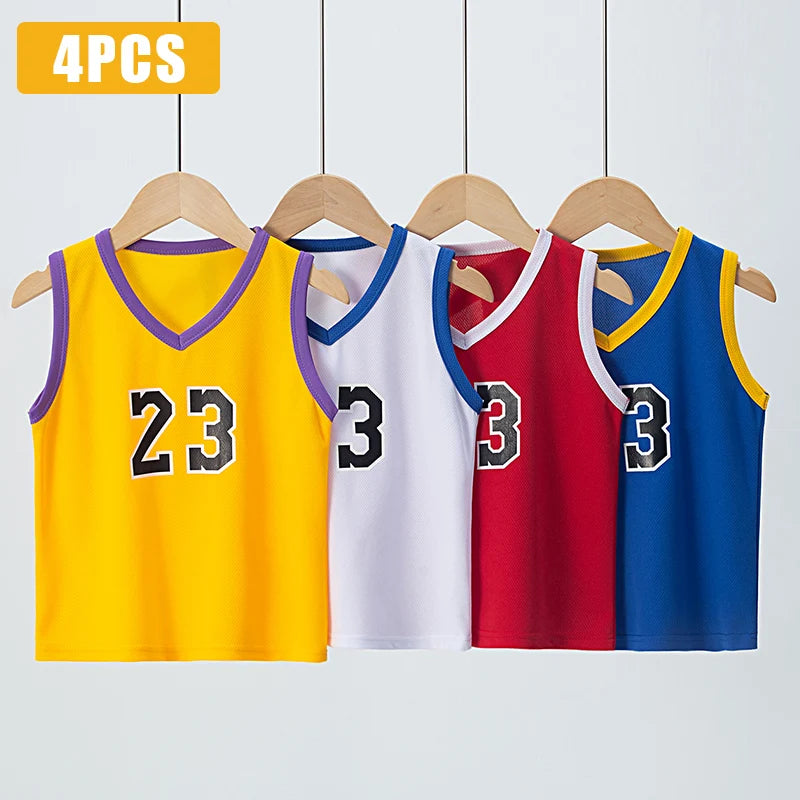 Kids Summer Sports Set – Quick-Dry Tee & Shorts