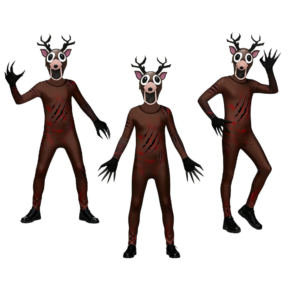 Forest Deer Kids Costume Jumpsuit